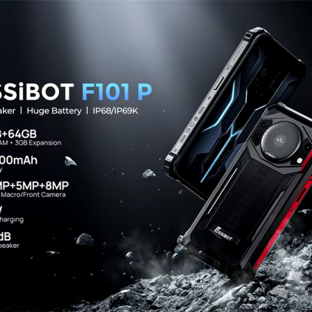 Fossibot F101 P 4G rugged smartphone 5.45inch FHD 120hz -10600mAh 4GB+64GB 108M