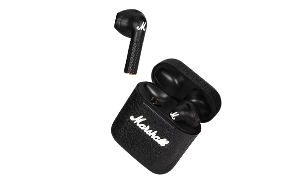 Marshall Minor III Bluetooth Truly Wireless in-Ear Earbuds with Mic (Black)