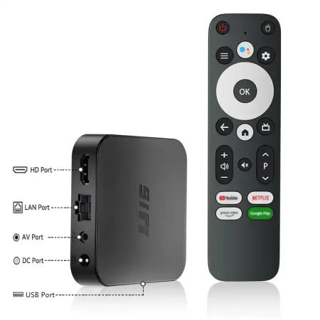 4K HD Wifi Smart Allwinner H313 OTT Android 10 TV BOX