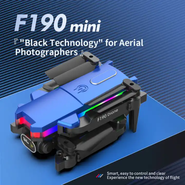 F190 4K HD dual Camera mini drone photographers