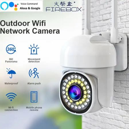 Full HD WiFi CCTV Camera with Night Vision and Motion Detection