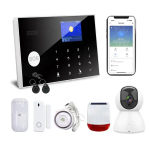 Modern design ISmart Intruder Wireless House Security Tuya Burglar Wifi anti intrusion alarm for home Kit